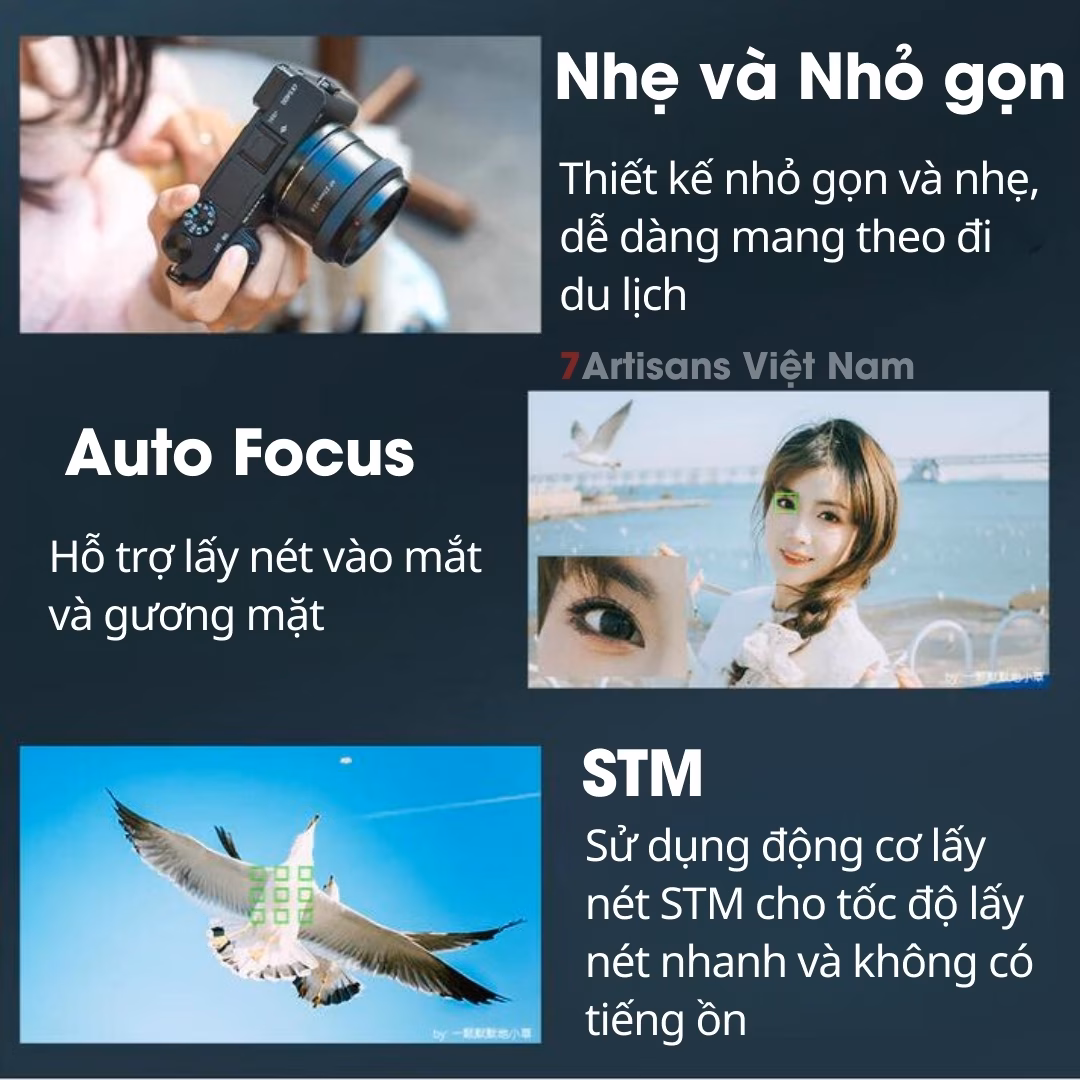 7Artisans AF 27mm F2.8 Auto Focus – Lấy nét tự động nhỏ gọn