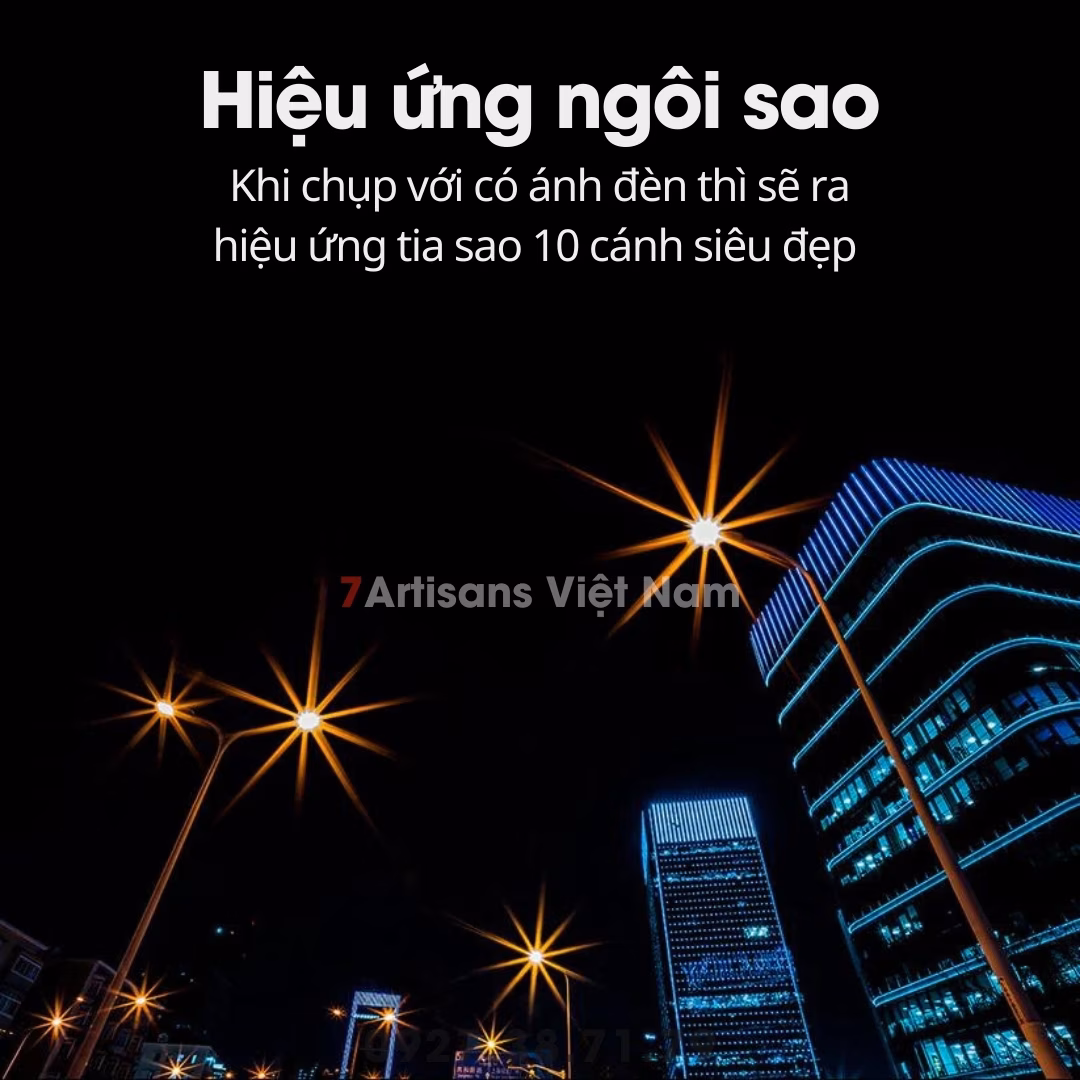 7Artisans 12mm F2.8 Mark II – Siêu rộng không méo