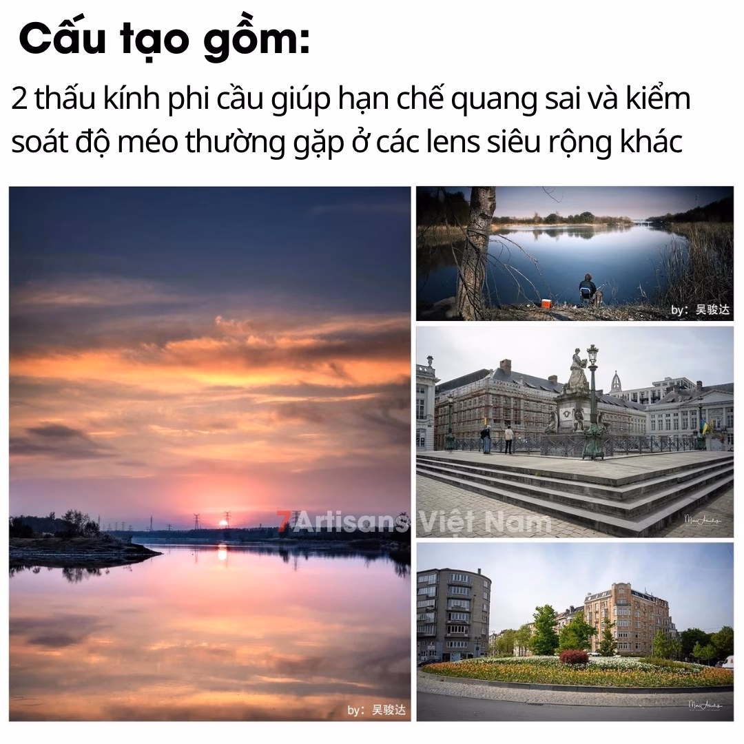 7Artisans 12mm F2.8 Mark II – Siêu rộng không méo