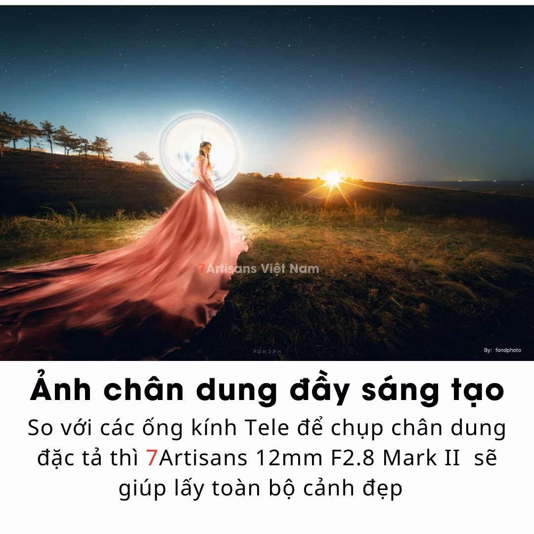 7Artisans 12mm F2.8 Mark II – Siêu rộng không méo