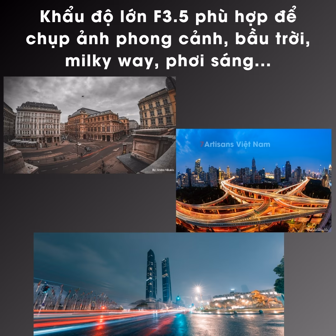 7Artisans 7.5mm F3.5 Fisheye