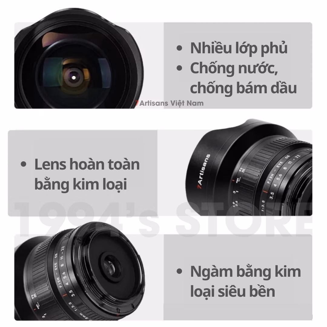 7Artisans 7.5mm F3.5 Fisheye