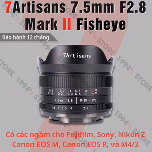 7Artisans 7.5mm F2.8 Mark II Fisheye
