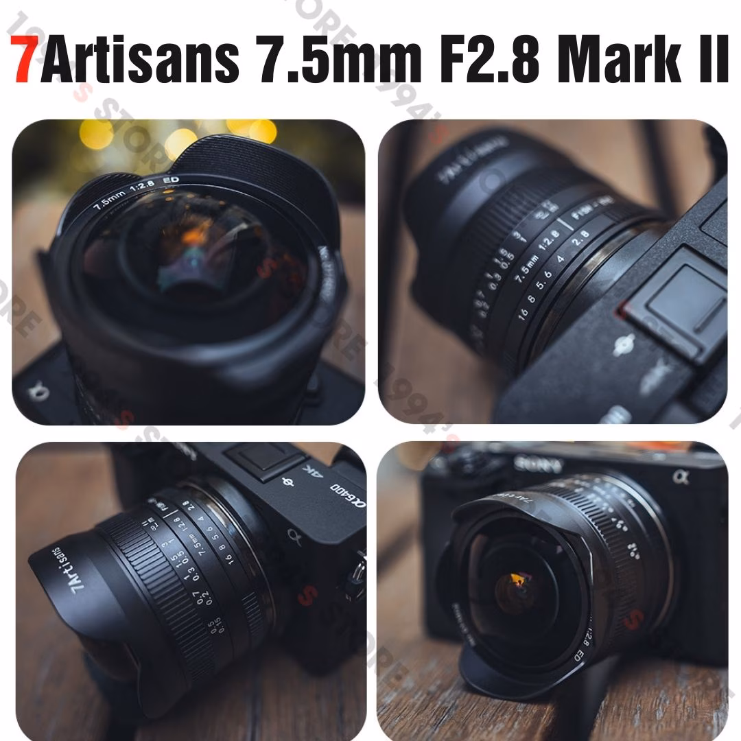 7Artisans 7.5mm F2.8 Mark II Fisheye