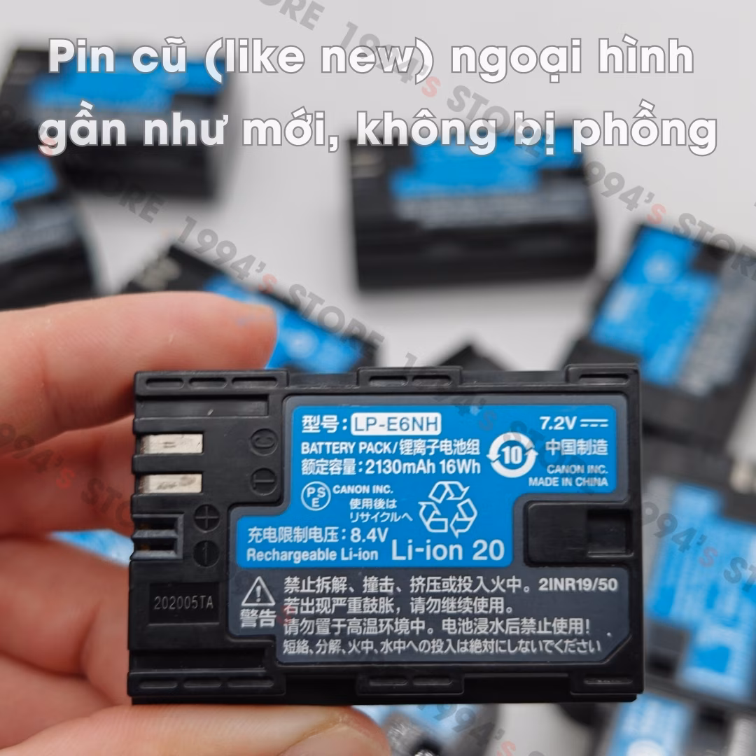 Pin cho máy ảnh Canon LP-E6NH