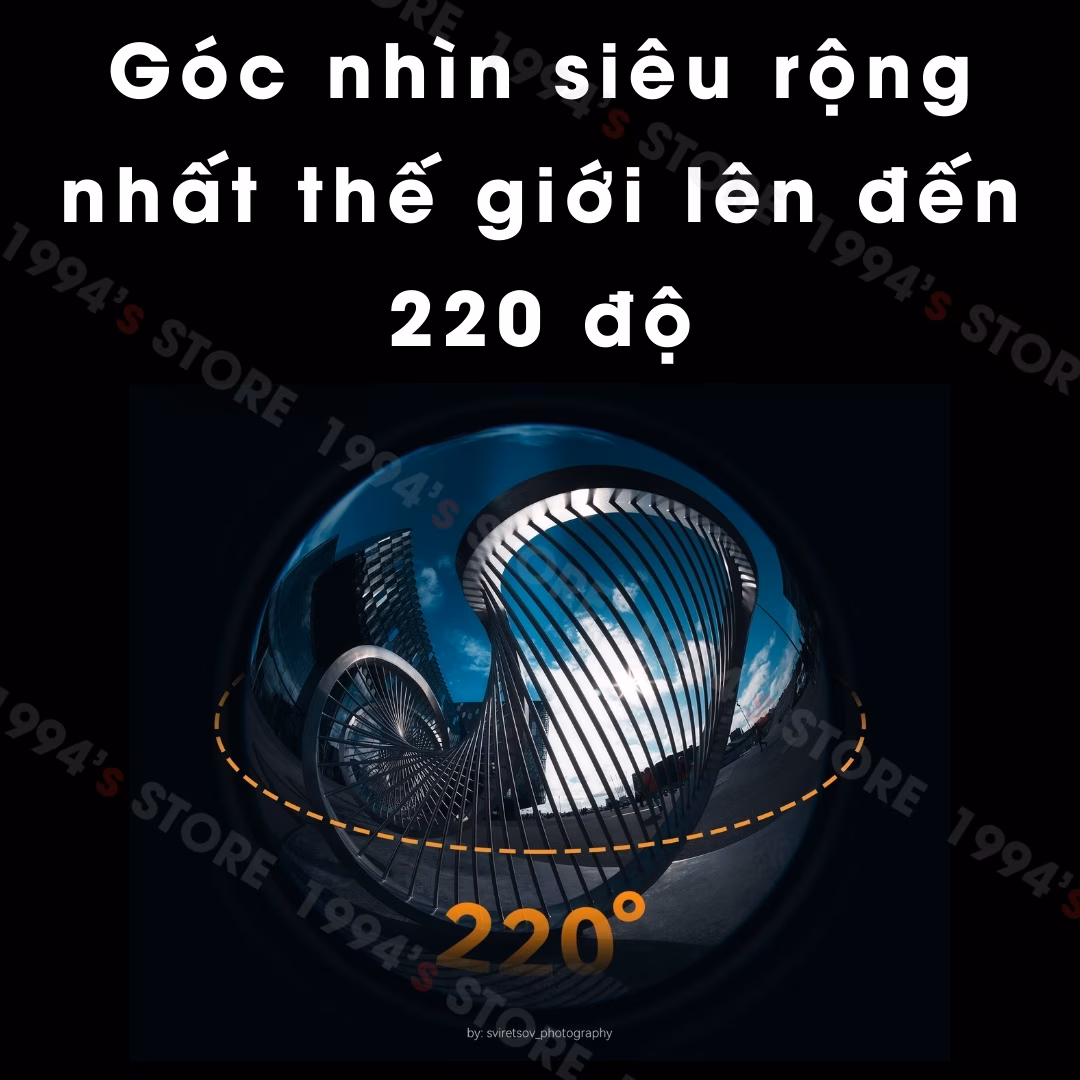 AstrHori 6mm F2.8 Circular Fisheye - Lens mắt cá tròn