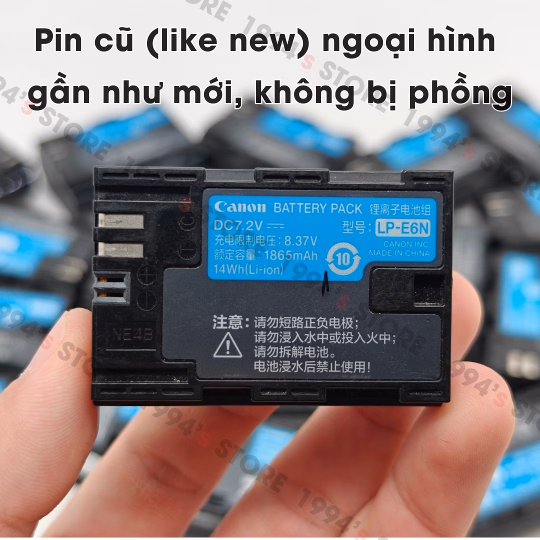 Pin cho máy ảnh Canon LP-E6N