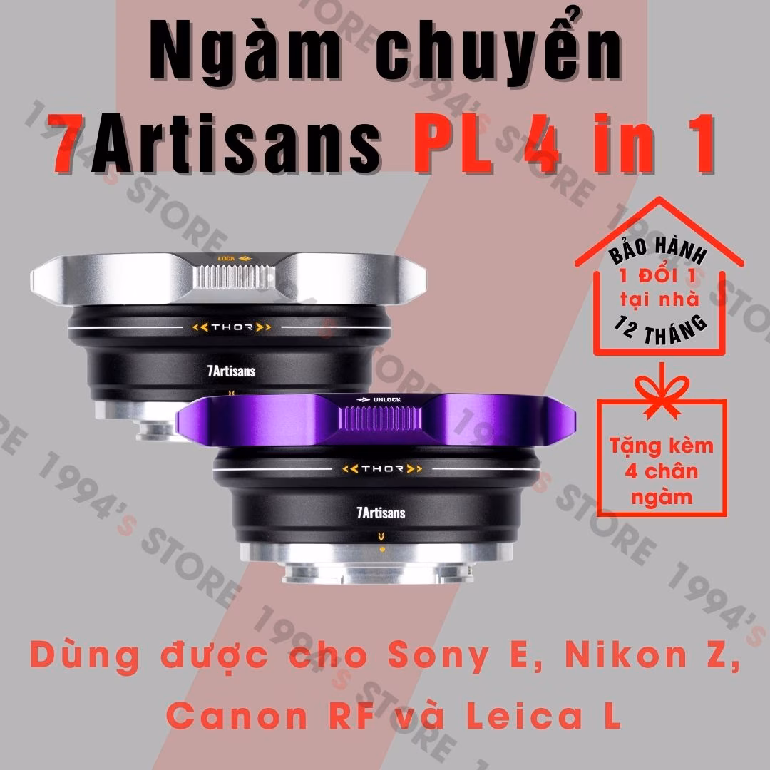Adapter 7Artisans PL 4 in 1 - Ngàm chuyển từ ngàm PL
