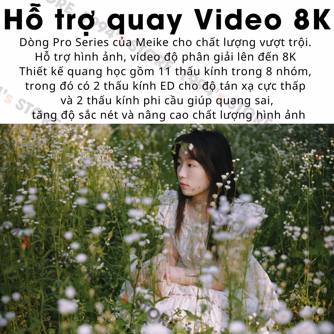 Meike 55mm F1.8 Pro - Lens chân dung xóa phông Full-Frame