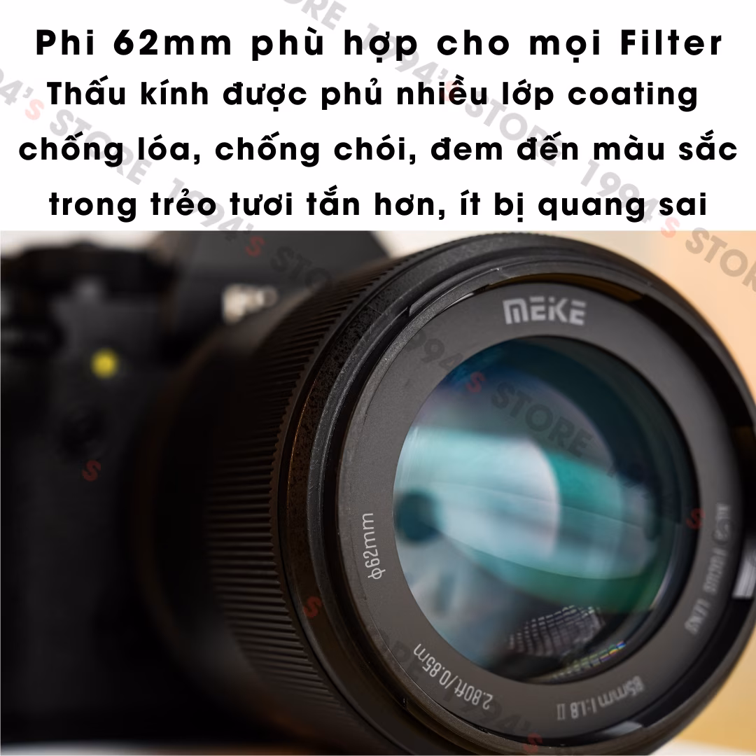 Meike 85mm F1.8 Pro AF - Lens chuyên chân dung cho Full-Frame
