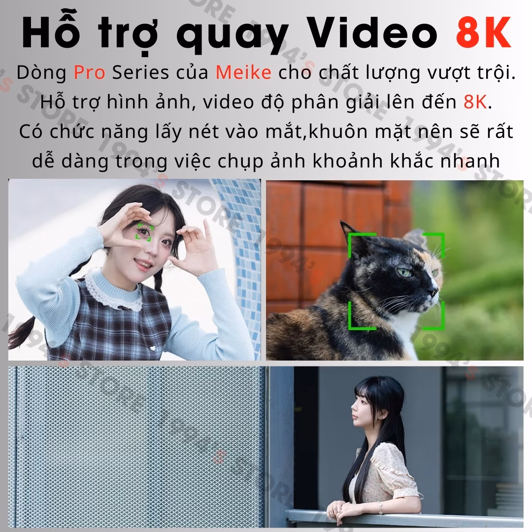 Meike 85mm F1.8 Pro AF - Lens chuyên chân dung cho Full-Frame