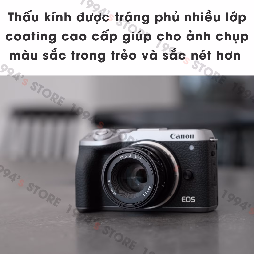 Brightin Star 50mm F1.8 - Lens chân dung giá rẻ