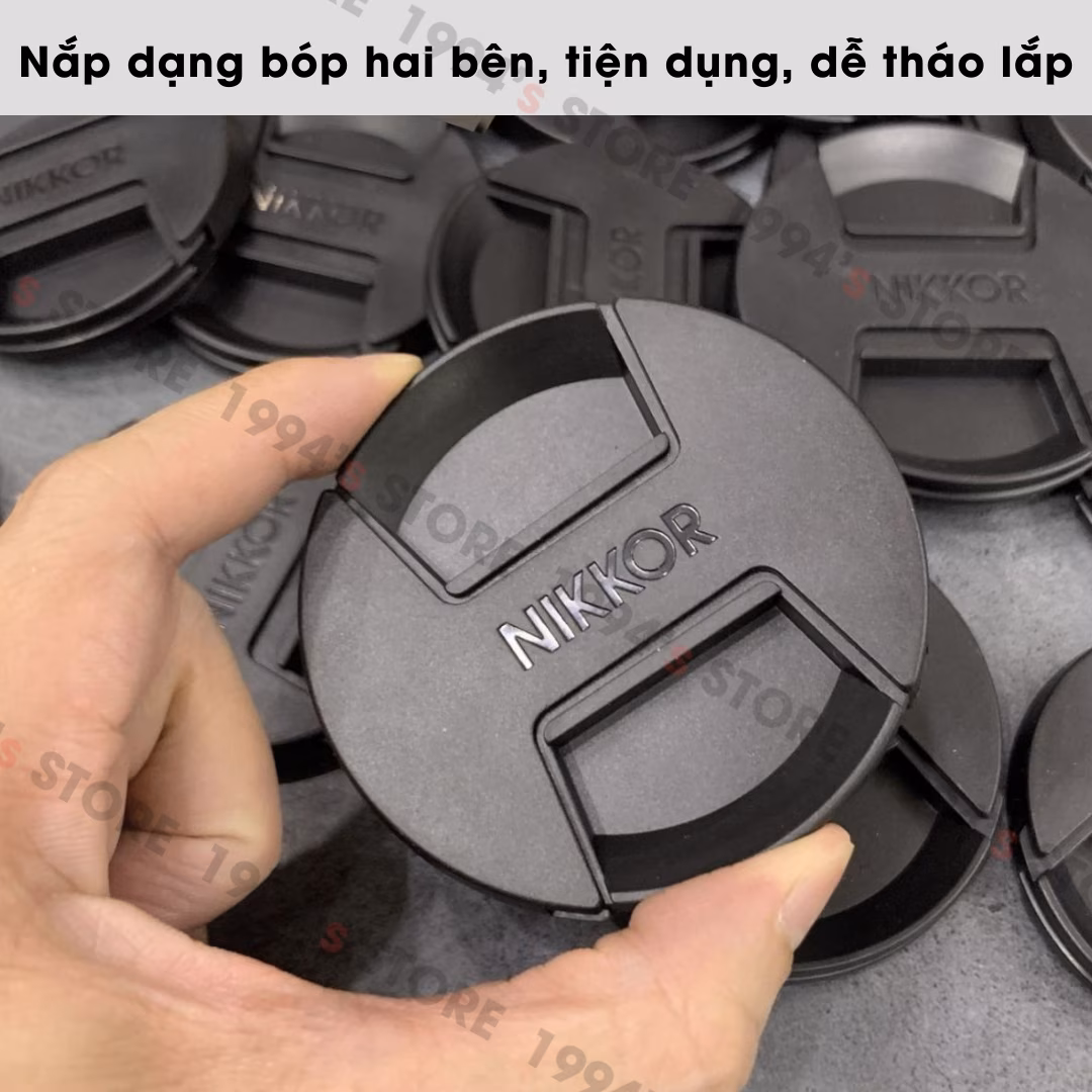 Nắp trước cho lens Nikon/Nikkor nắp đậy ống kính, cáp trước lens Nikkor