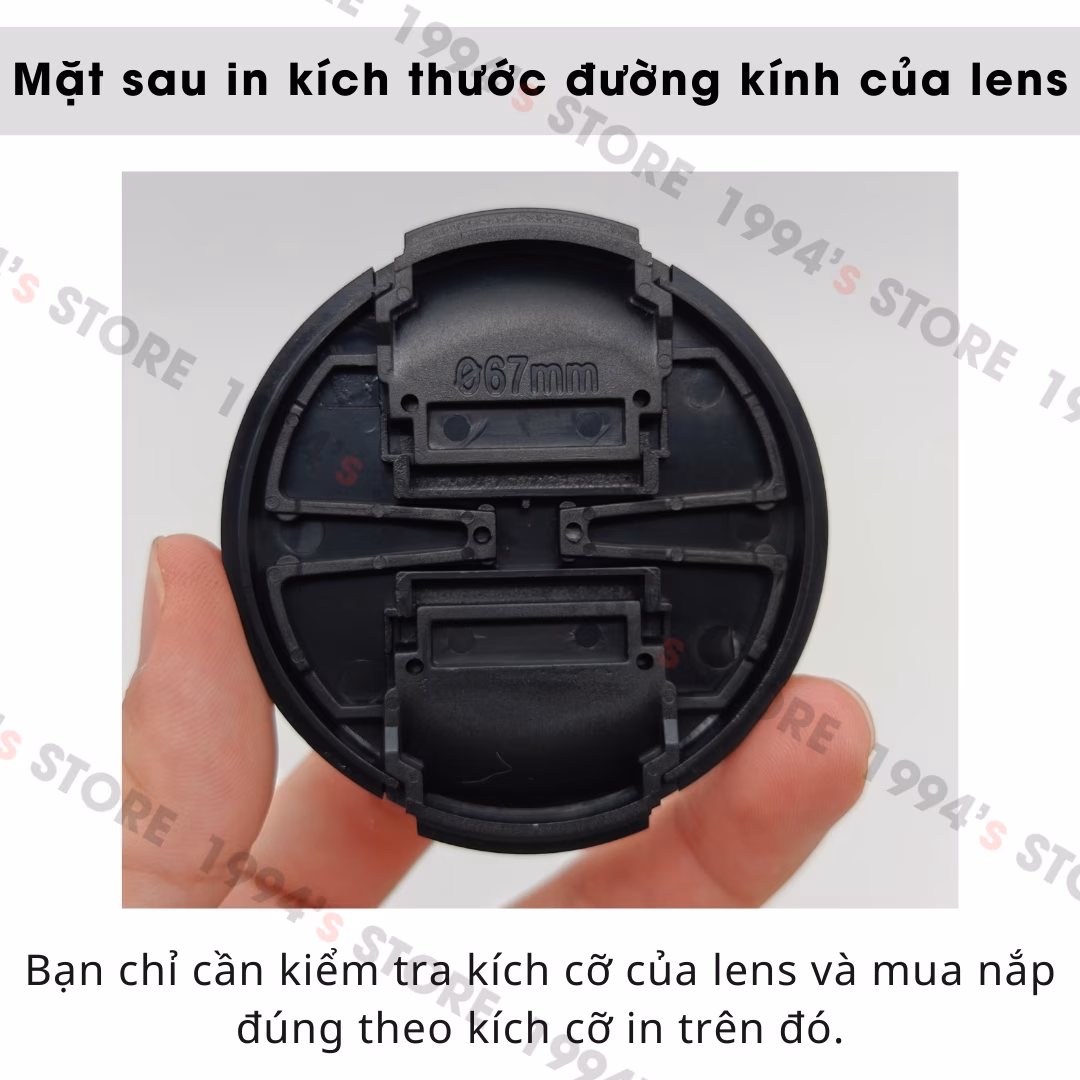 Nắp trước cho lens Nikon/Nikkor nắp đậy ống kính, cáp trước lens Nikkor