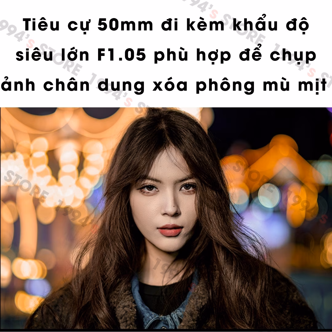 Brightin Star 50mm F1.05 - Lens chân dung xóa phông for Full-Frame