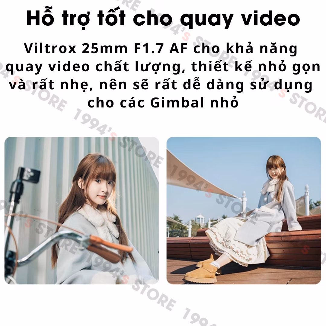Viltrox 25mm F1.7 Air Auto Focus – Lens góc rộng đa dụng