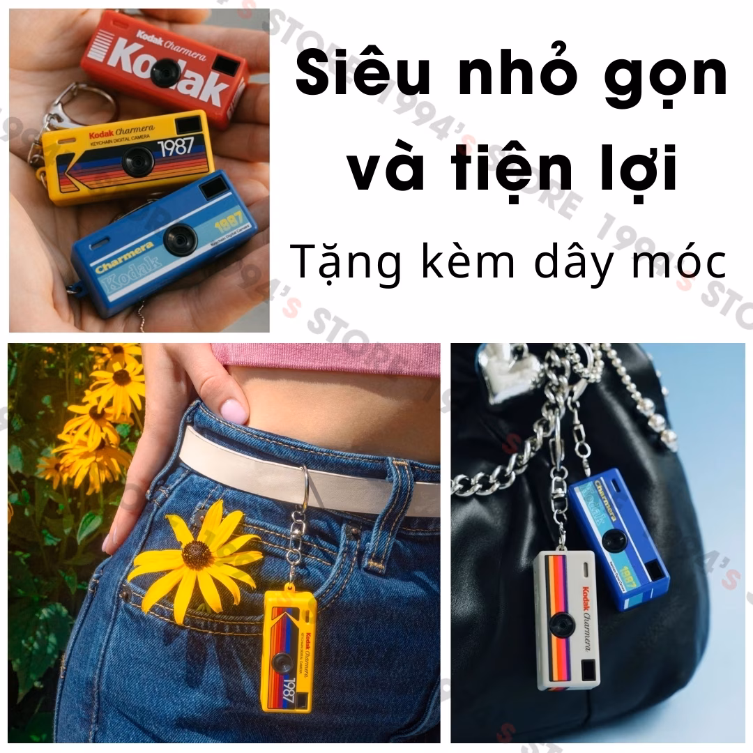 Máy ảnh móc chìa khóa Kodak Charmera Digital Camera Blind Box