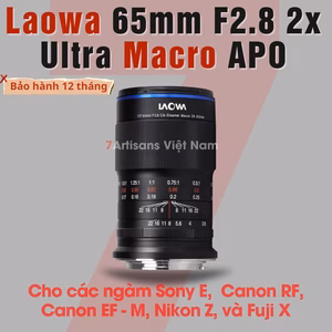 Laowa 65mm F2.8 2X Ultra Macro APO dành cho APS-C