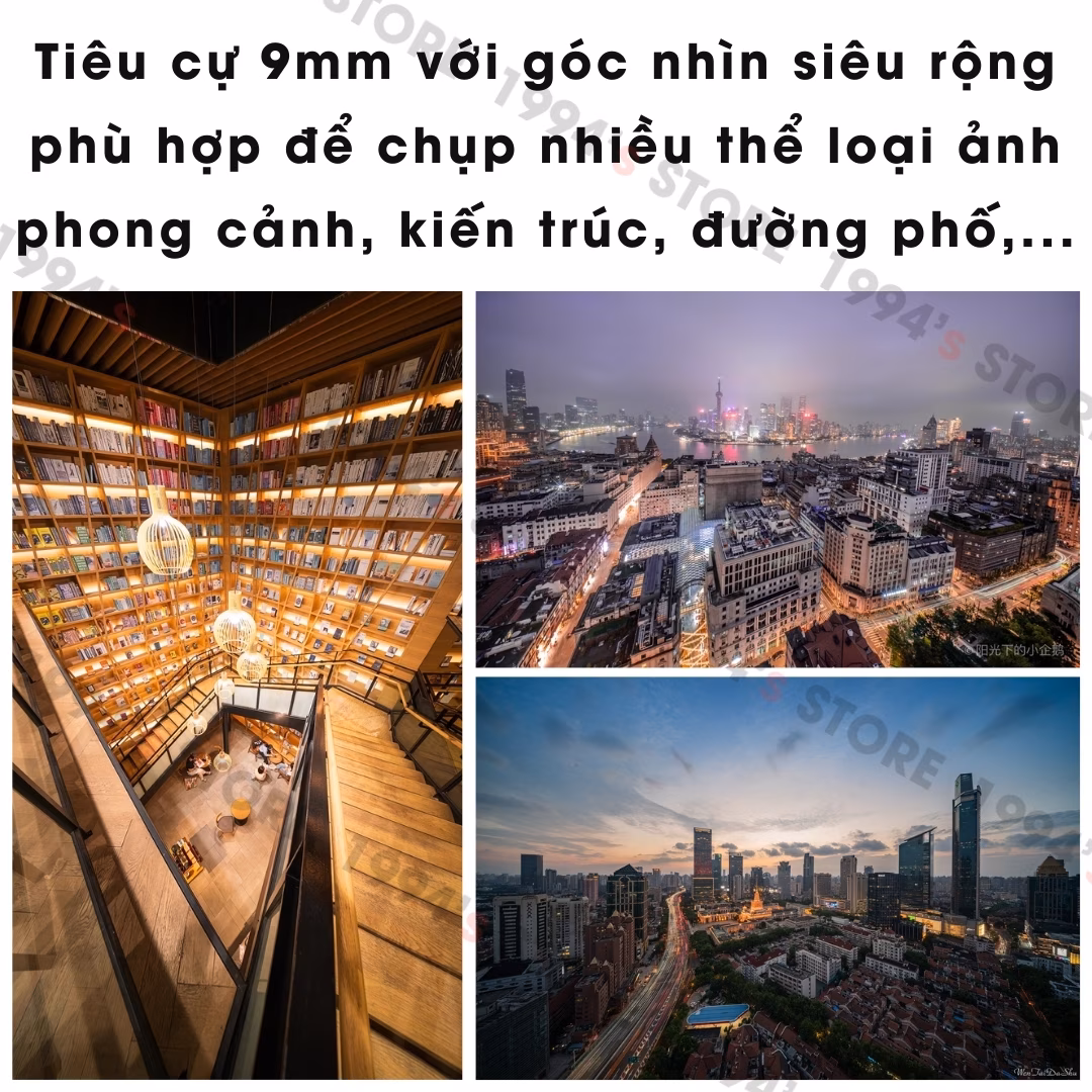 Brightin Star 9mm F5.6 Super Ultra Wide - Lens siêu rộng for Full-Frame