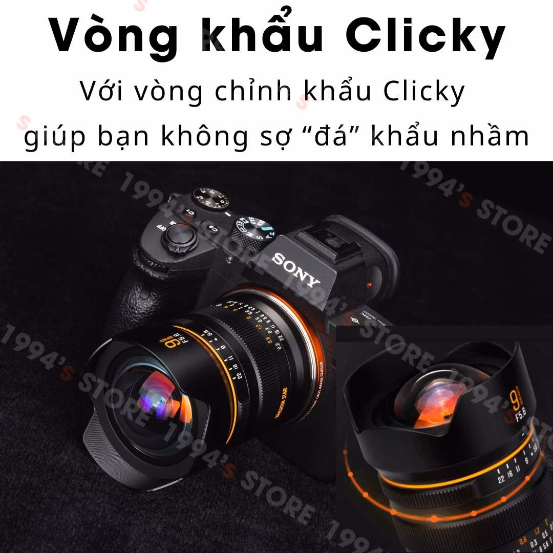Brightin Star 9mm F5.6 Super Ultra Wide - Lens siêu rộng for Full-Frame