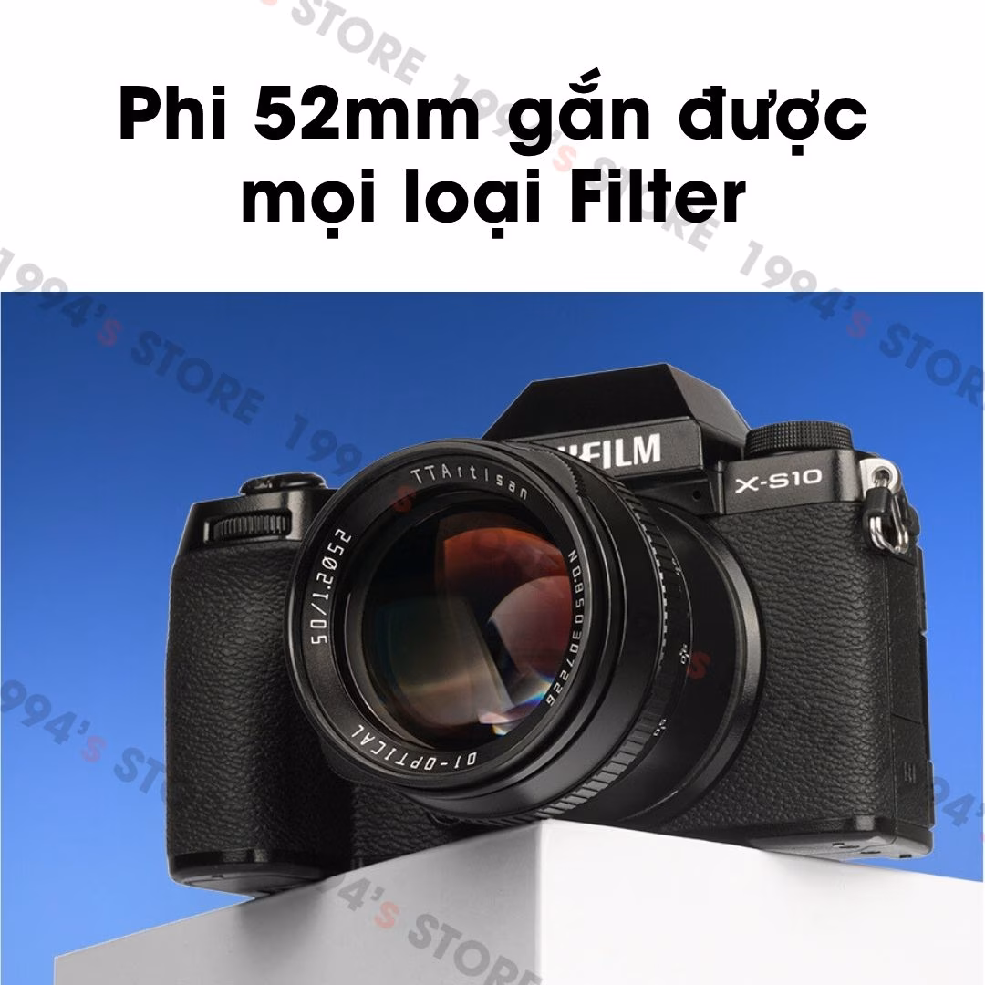 TTArtisan 50mm F1.2 chân dung xóa phông