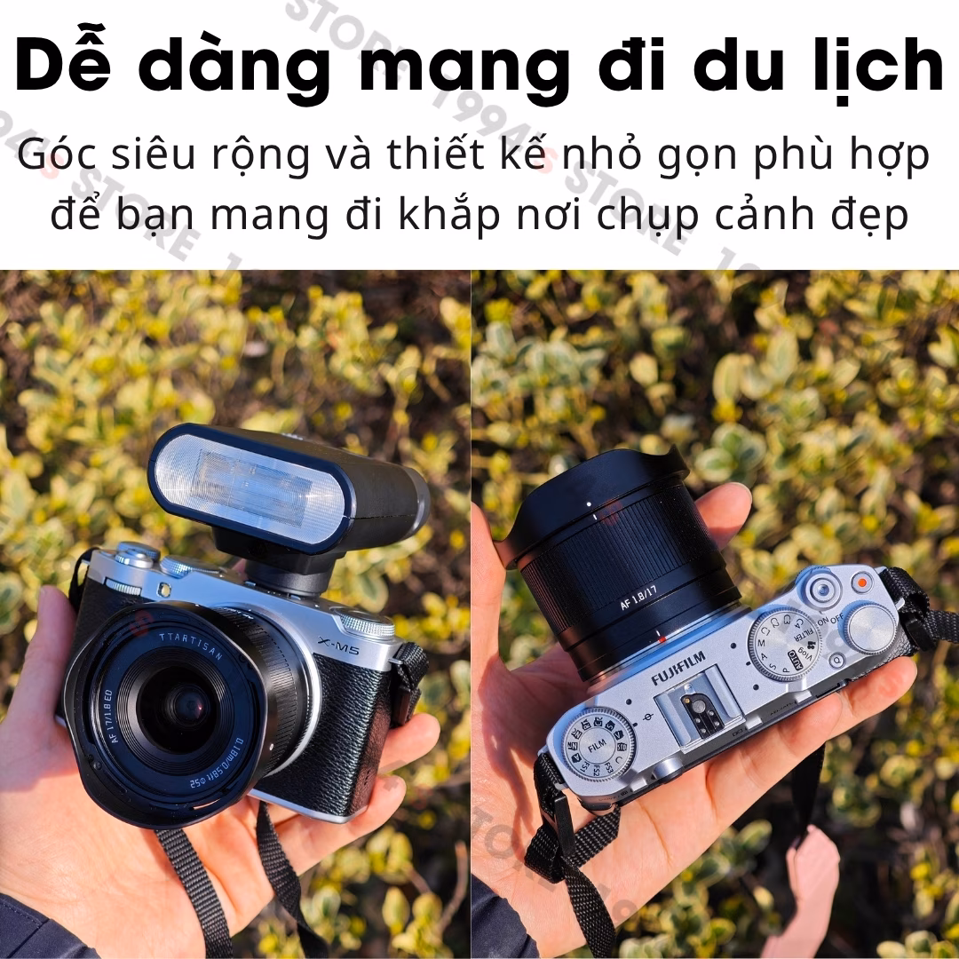 TTArtisan 17mm F1.8 Auto Focus - Lens siêu rộng có AF