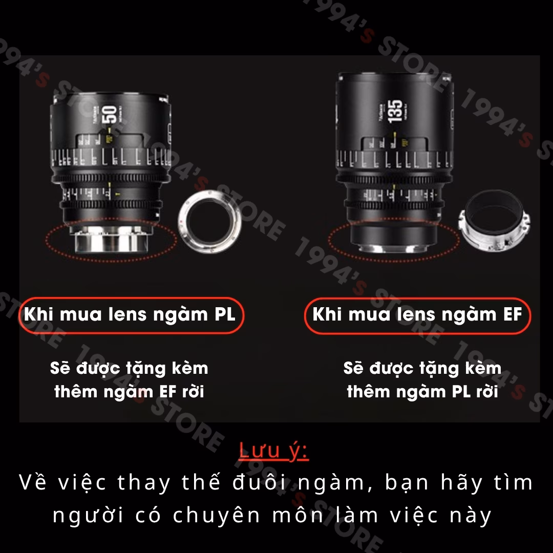 Bộ 7 Lens Cine 7Artisans Infinte (16mm/24mm/35mm/50mm/85mm/105mm/135mm) Giá Tốt