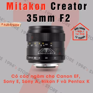 Mitakon Zhongyi Creator 35mm F2.0