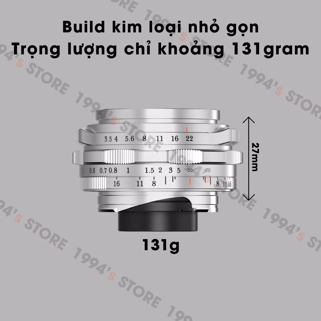 Ống kính Thypoch Ksana 21mm F3.5 ASPH Pancake cho Leica M và Fujifilm X
