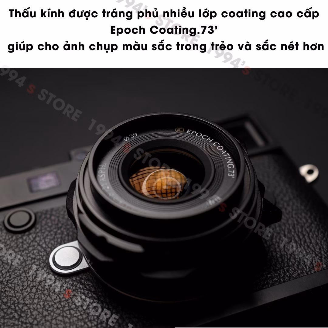 Ống kính Thypoch Ksana 21mm F3.5 ASPH Pancake cho Leica M và Fujifilm X