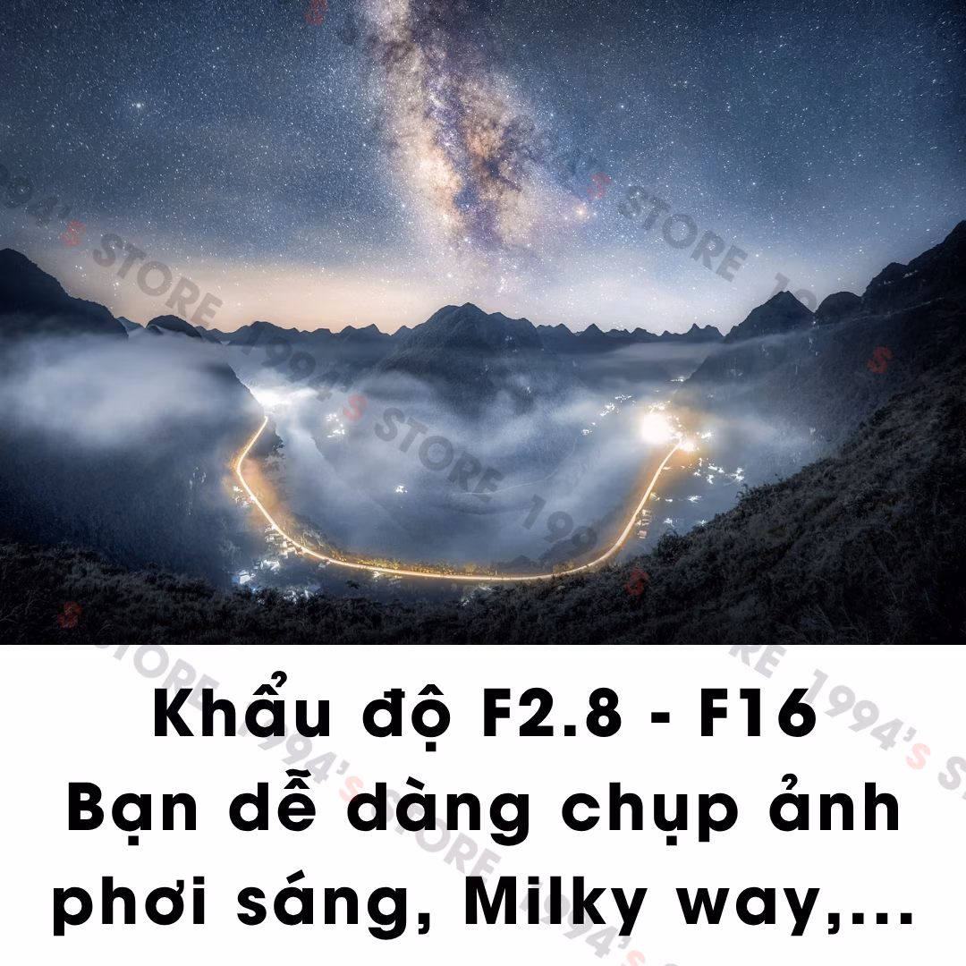Ống kính 7Artisans 10mm F2.8 Mark II Fisheye for Full-Frame