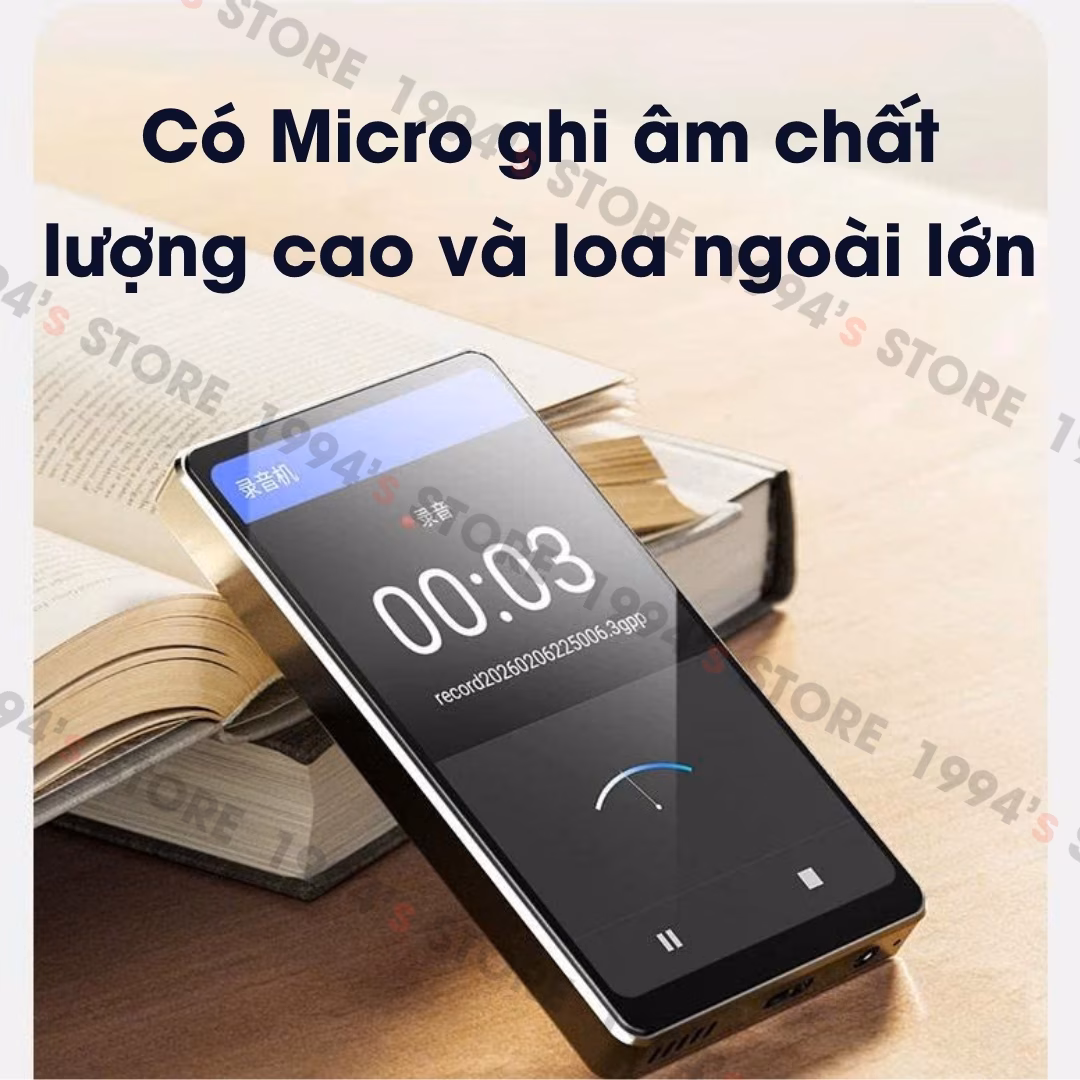 Máy nghe nhạc có Wifi và Bluetooth