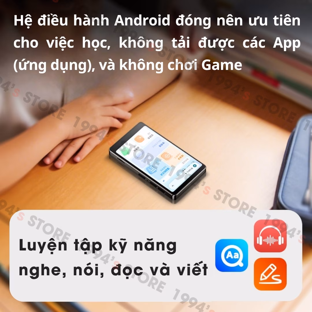 Benjie M6/M6s - Máy Nghe Nhạc Android 14 MP4/MP5