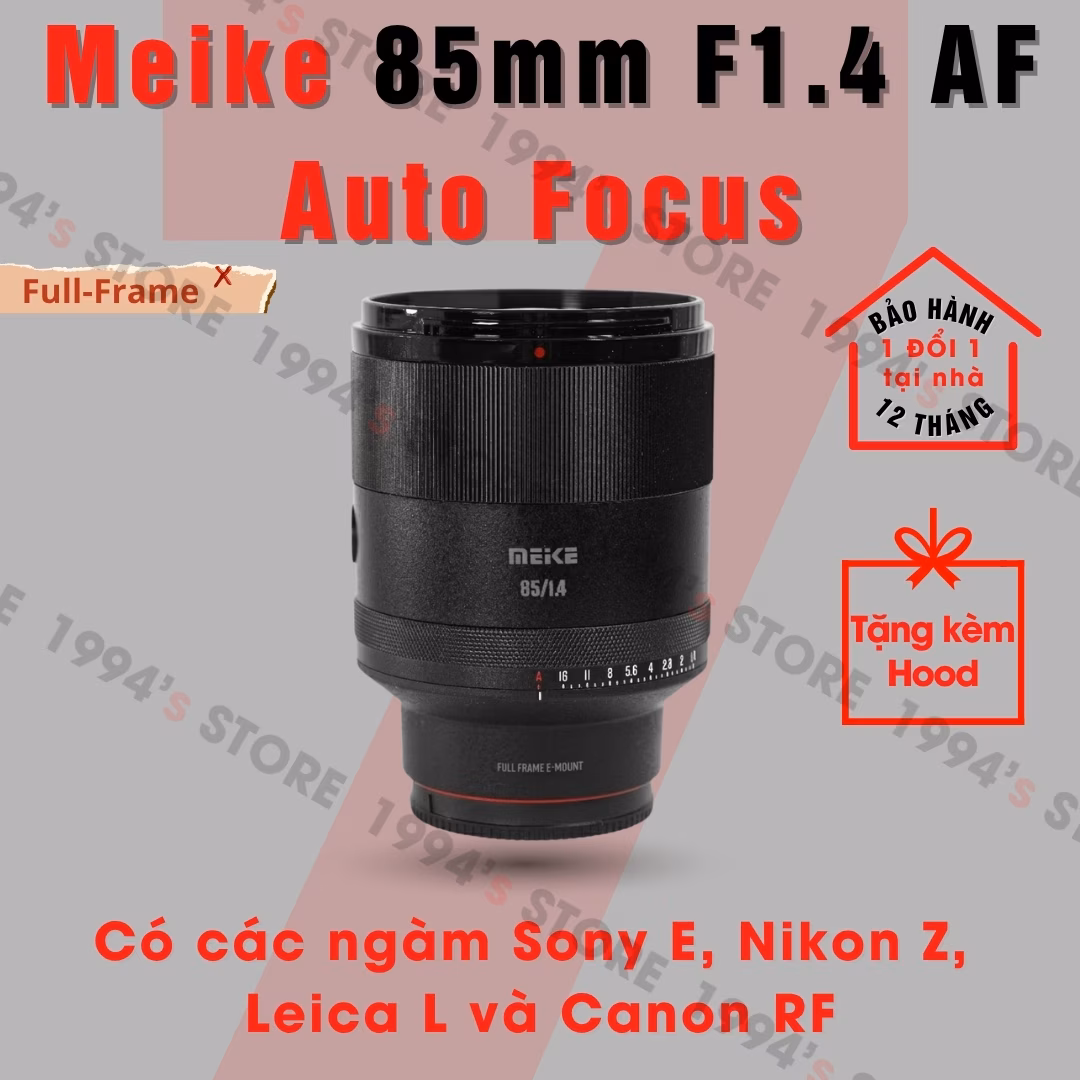 Meike 85mm F1.4 MIX Auto Focus Full-Frame