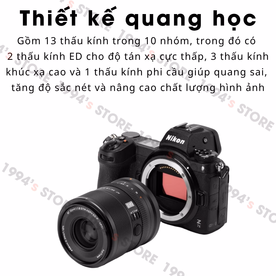 Lens 35mm F1.8 ngàm E