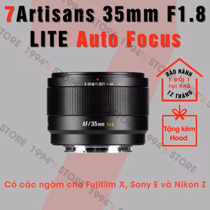 7Artisans 35mm F1.8 Lite AF – Lens đa dụng