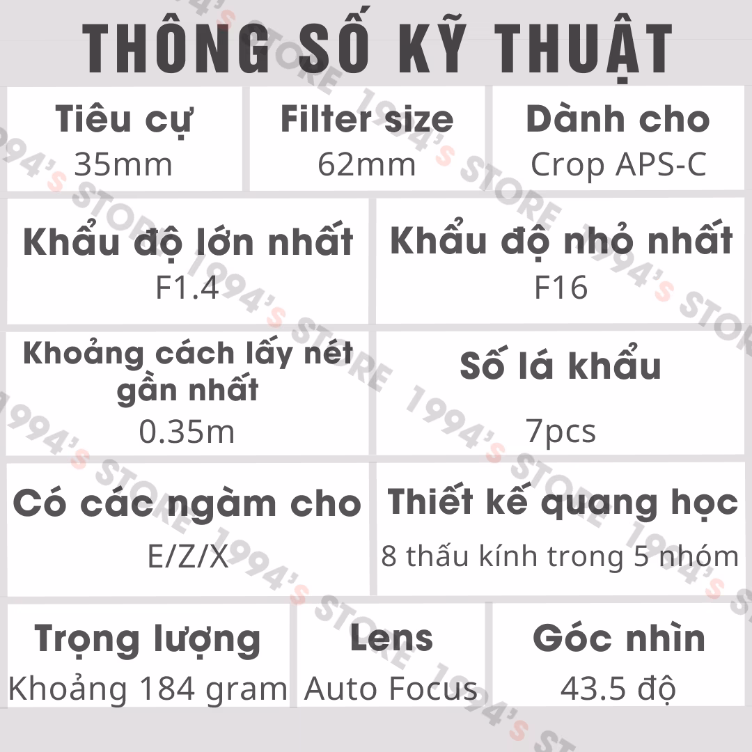 7artisans 35 f1.4 af bản mới có gì khác