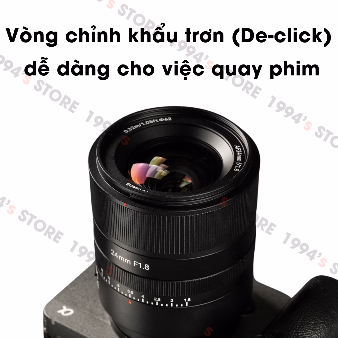 7Artisans 24mm F1.8 Auto Focus Full-Frame lens góc rộng đa dụng
