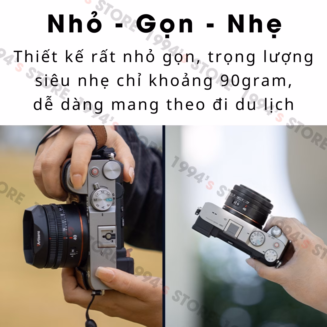 7Artisans 40mm F2.5 Lite Auto Focus dành cho Full-Frame