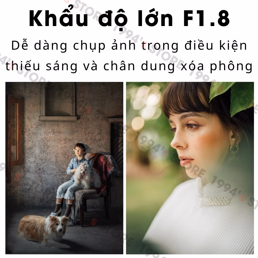 Ống kính Viltrox 55mm F1.8 EVO phân phối chính hãng