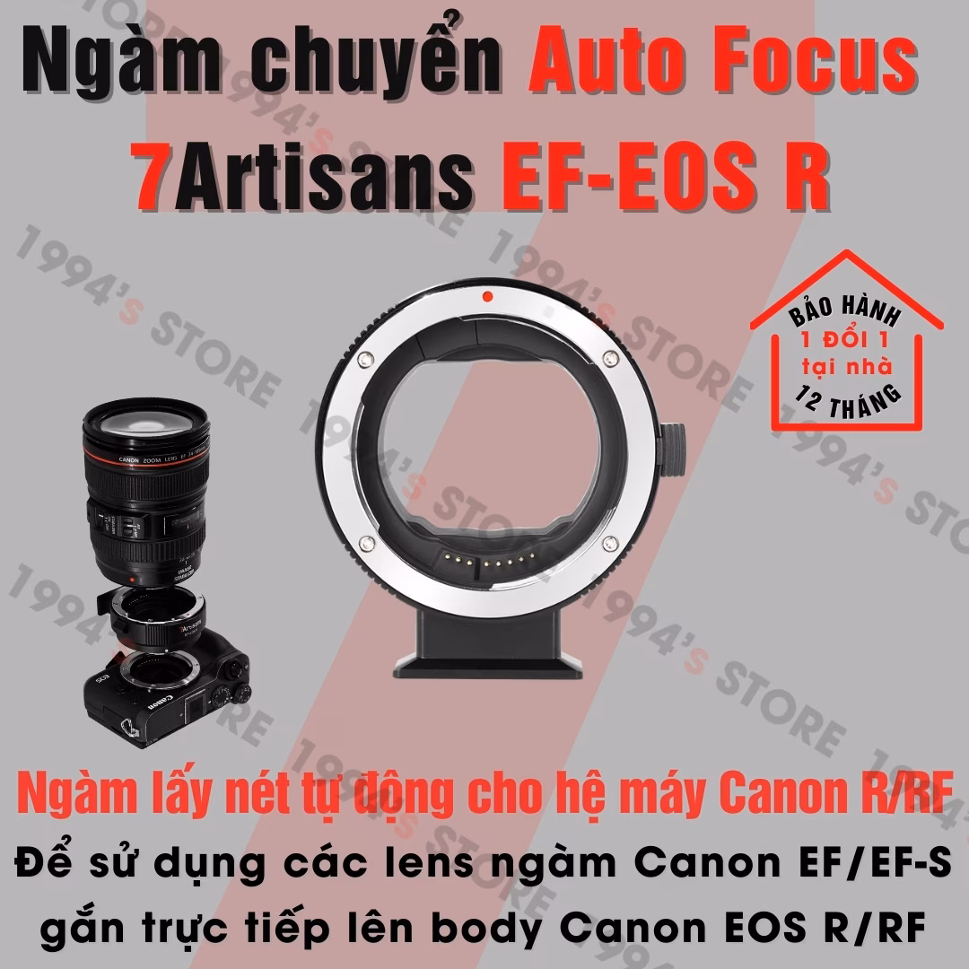 ngàm chuyển 7artisans ef eos r chính hãng