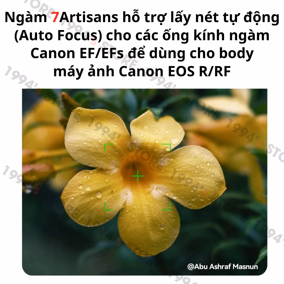 Adapter 7Artisans EF-EOS R/RF - Ngàm chuyển AF từ EOS R/RP sang Canon EF