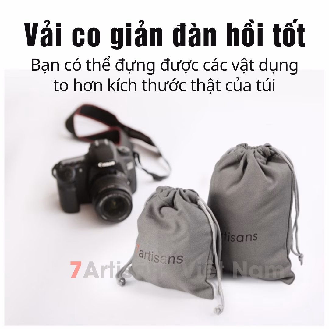 túi bảo vệ ống kính 7artisans 25mm