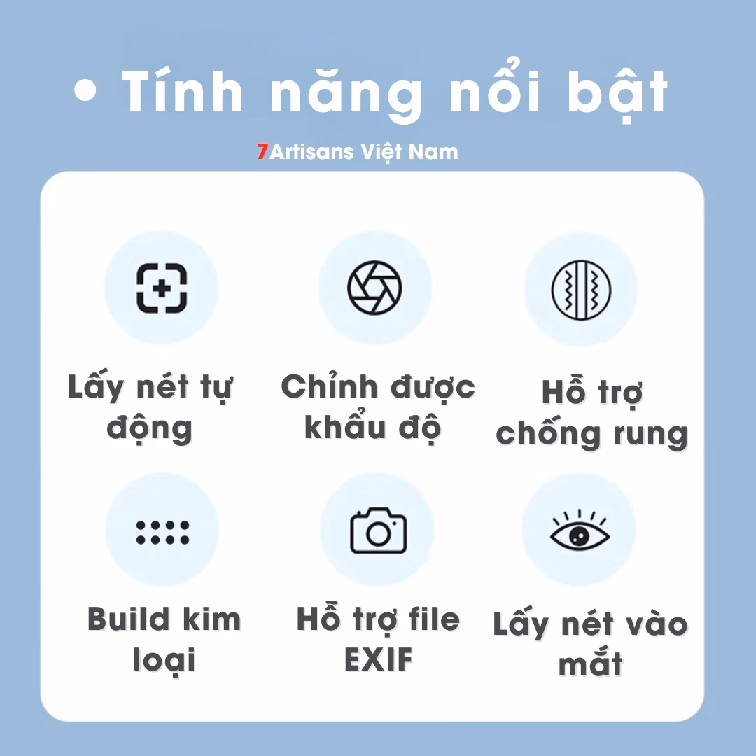 ngàm auto focus 7nghệ nhân ef sang eos m