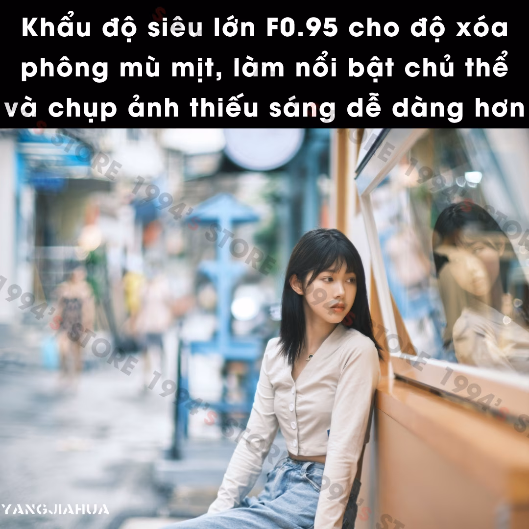 Ống kính 7Artisans 50mm F0.95 - Chân dung xóa phông mù mịt