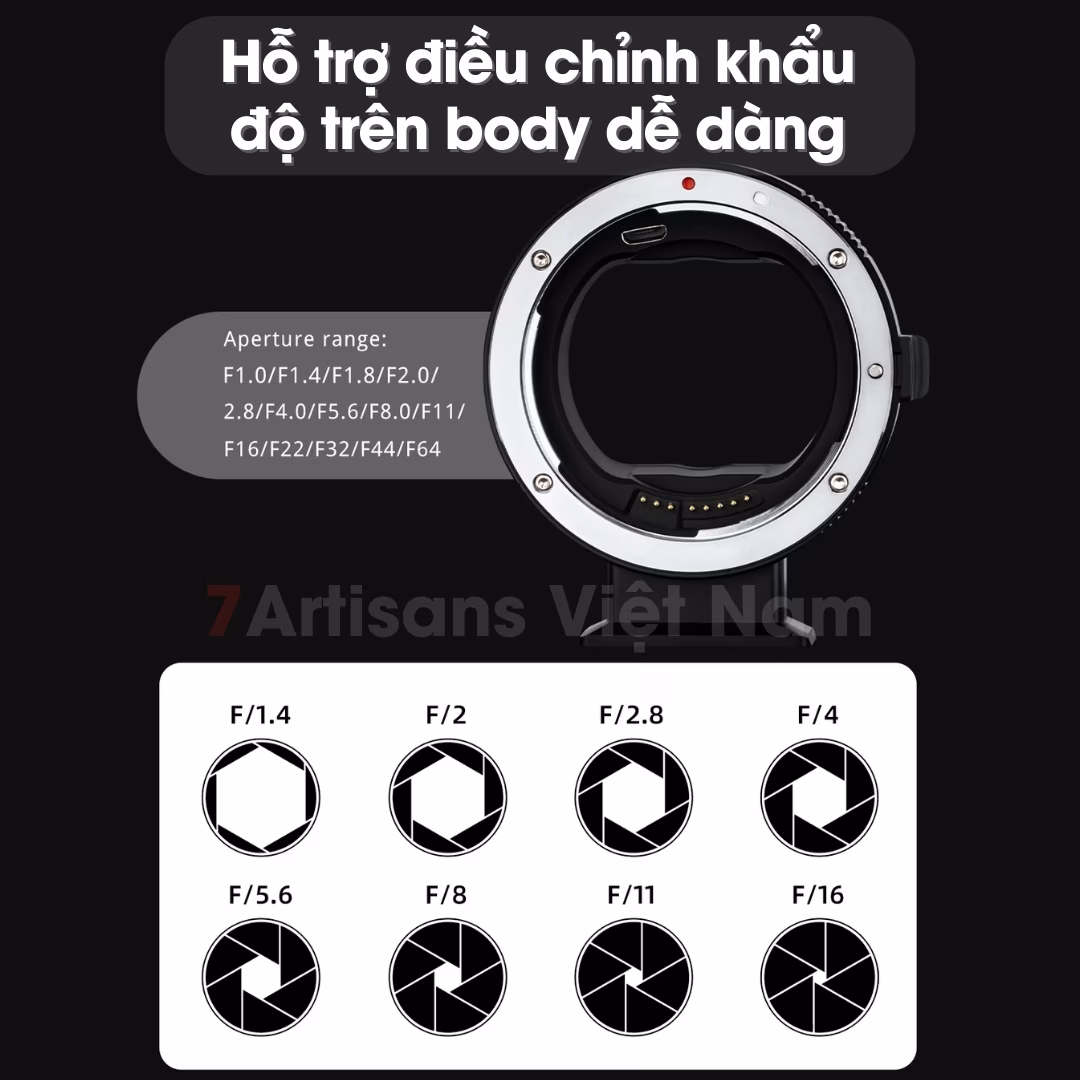 gắn ống kính canon ef lên body Nikon Z