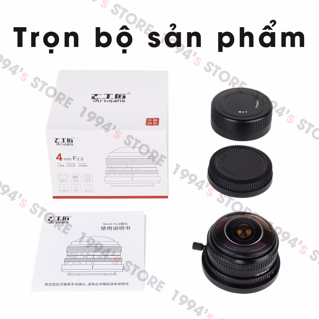 Ống kính mắt cá cho máy ảnh M4/3