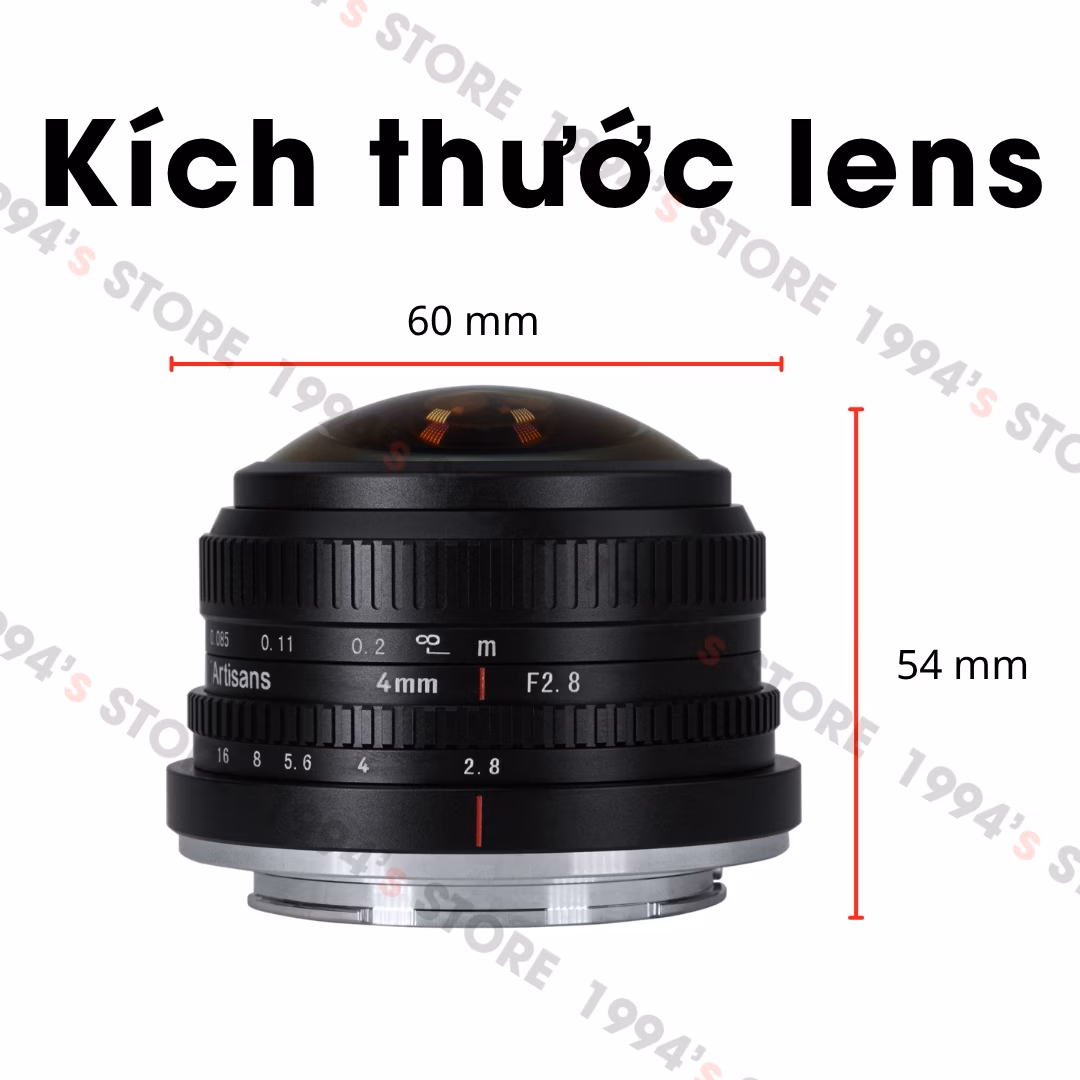 7Artisans 4mm F2.8 Circular Fisheye