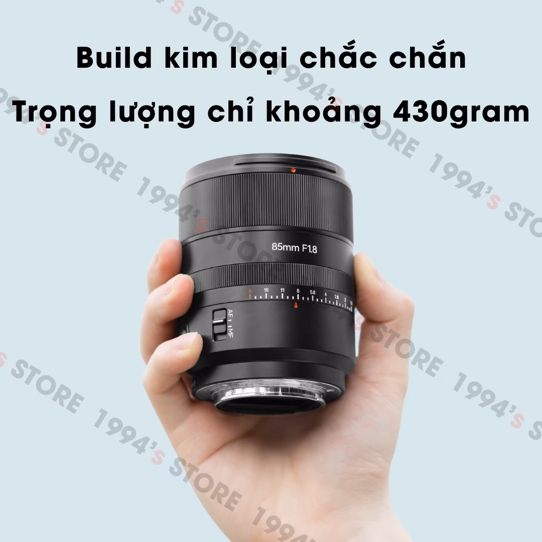 7Artisans 85mm F1.8 AF cho Sony E