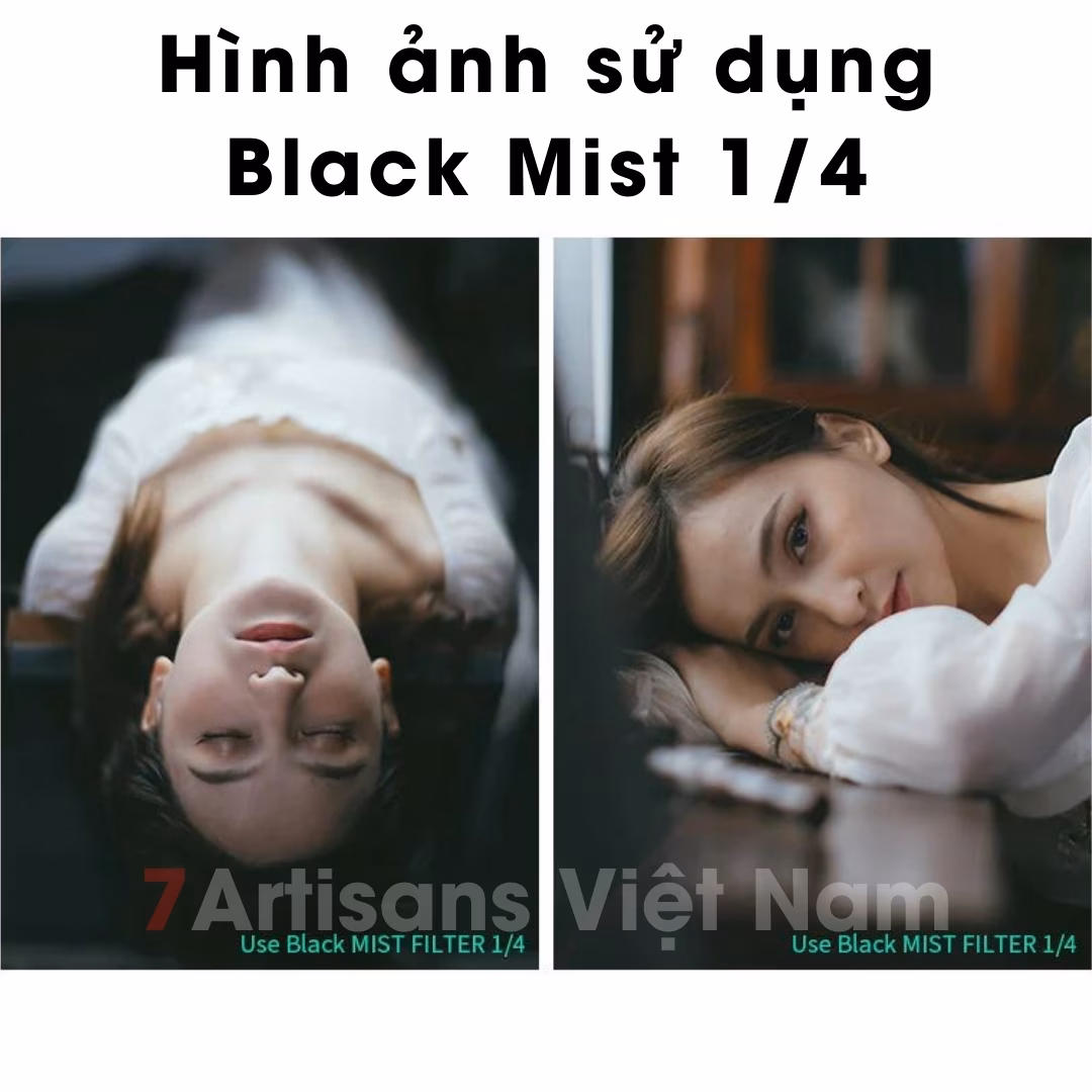 Filter Black Mist đầy đủ kích cỡ 39mm đến 82mm